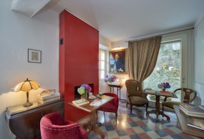 Sala de estar en el lobby