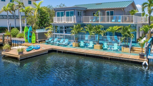 Façade de l’hébergement