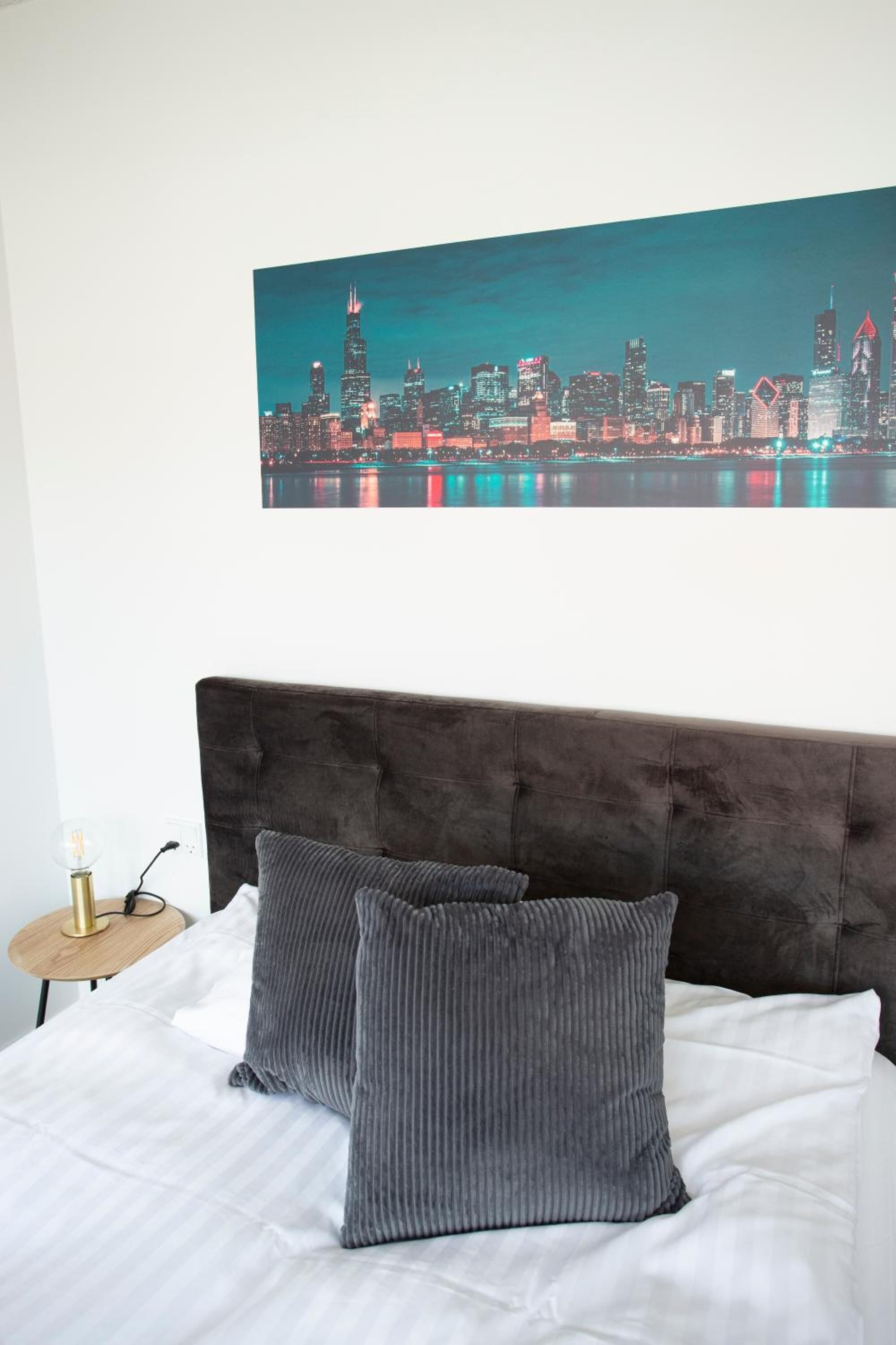 Wi-Fi de cortesia, roupa de cama