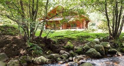 Beau Chalet rondins 130 m² à La Bresse, wifi, tout équipé, proche domaine skiable