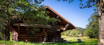 Beau Chalet rondins 130 m² à La Bresse, wifi, tout équipé, proche domaine skiable