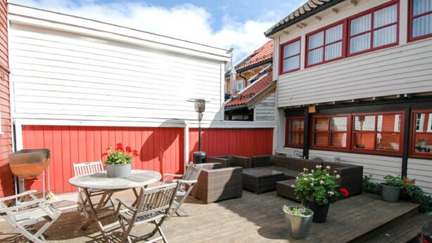 Terrace/patio - Solferie Holiday Home - Skippergata (Kristiansand)