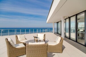 Presidential Penthouse, Sea View | Terrace/patio