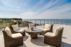 Presidential Penthouse, Sea View | Terrace/patio