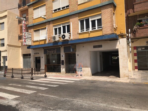 Fassade der Unterkunft