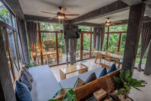 Traditional Villa, 3 Bedrooms, 2 Bathrooms, Garden View | Living area - Buko Beach Resort - Adults Only (El Nido)