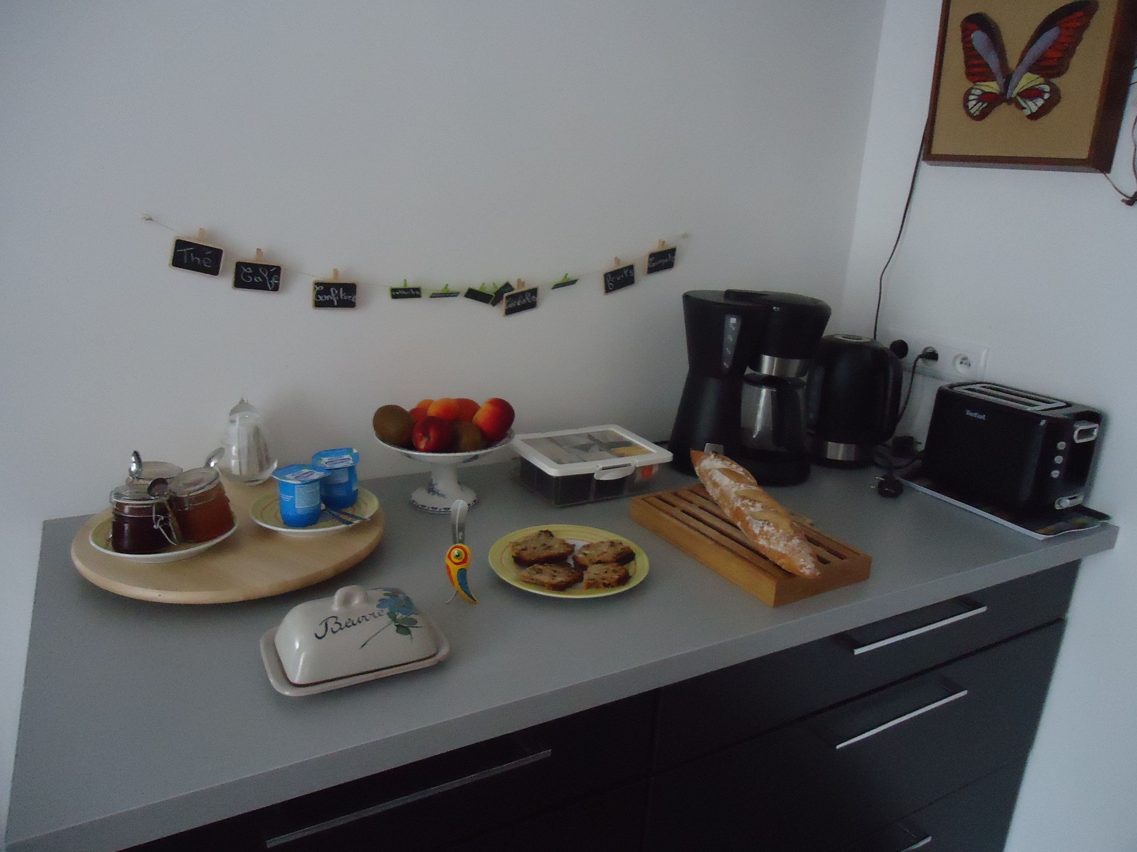 每日供應歐陸早餐 (每人 EUR7.5)