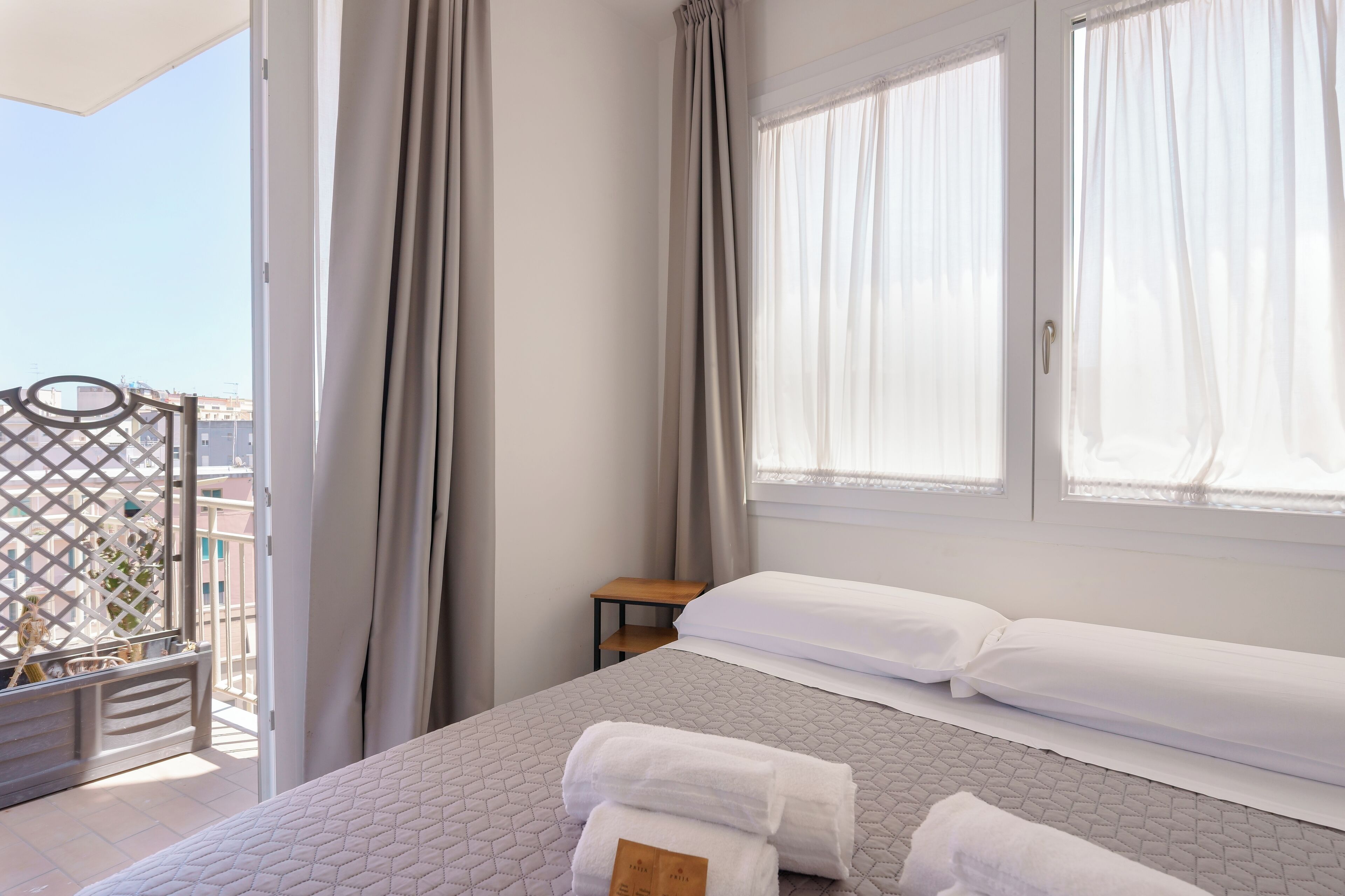 Premium bedding, down comforters, memory foam beds, desk