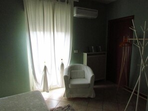 Individually decorated, individually furnished, desk, blackout drapes