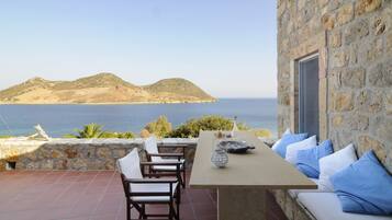 Suíte, vista para o mar (Split Level, Melia) | Terraço/pátio