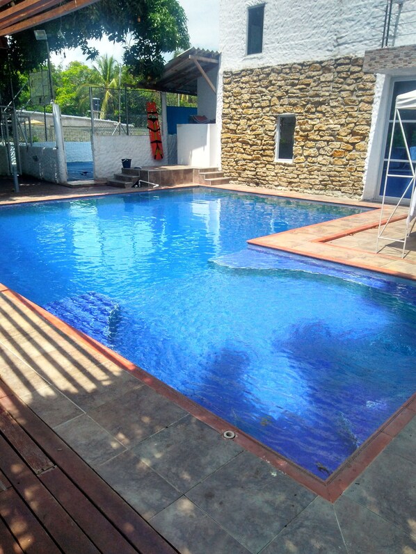 Outdoor pool