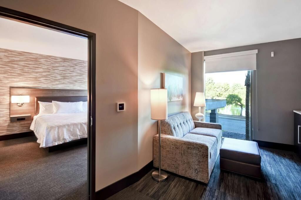 Hypo-allergenic bedding, pillowtop beds, in-room safe