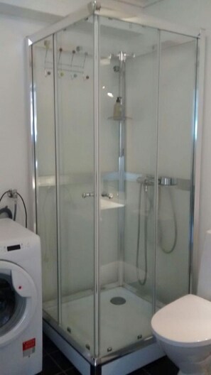 Appartement, 1 slaapkamer | Badkamer | Een douche