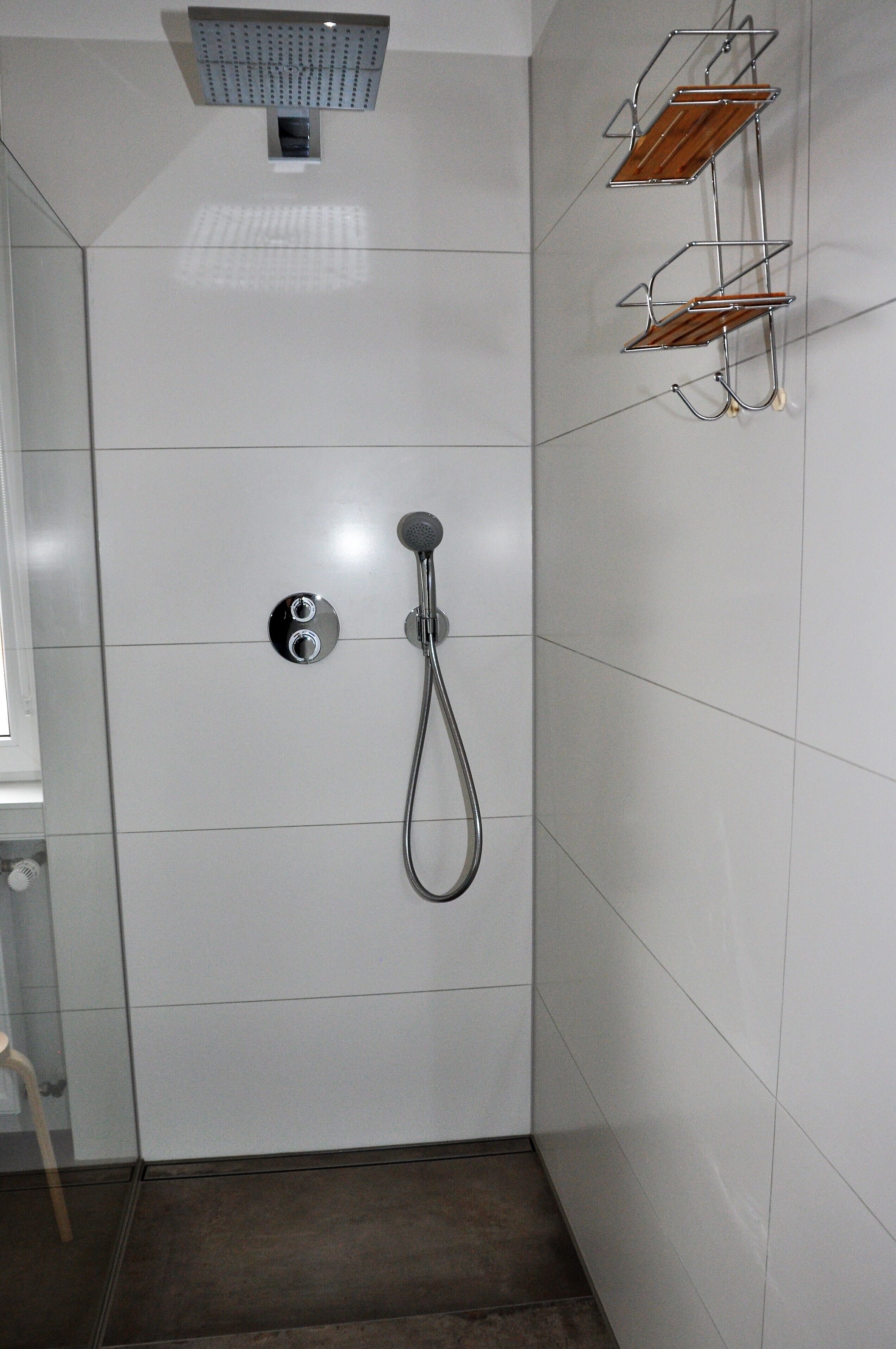 Dusj på badet