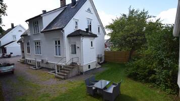 Overnatningsstedets facade