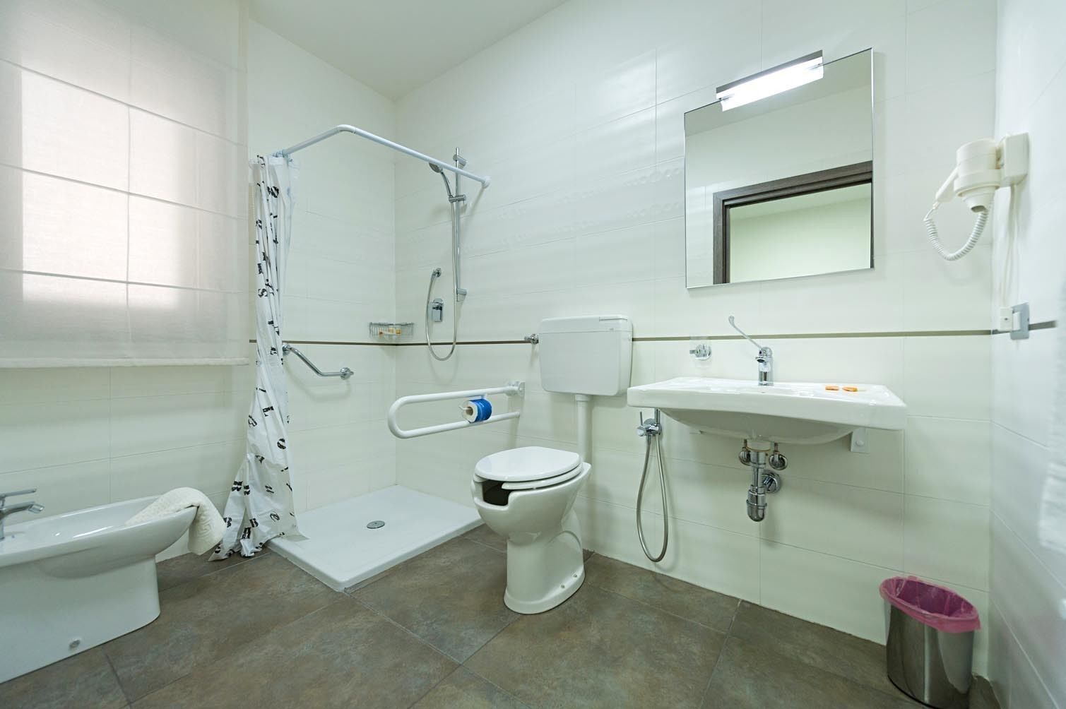 Bathroom | Shower, rainfall showerhead, free toiletries, hair dryer