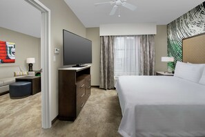 Suite, 1 Bedroom, Non Smoking | In-room safe, desk, laptop workspace, iron/ironing board - Homewood Suites by Hilton Austin Downtown (Austin)