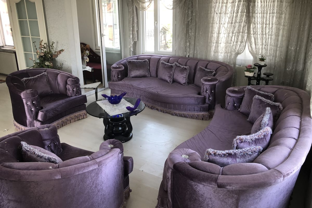 Luxury-Maisonette, 4 Schlafzimmer | Wohnzimmer | Fernseher
