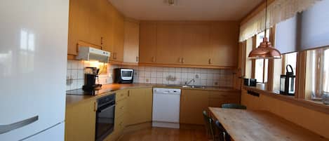 Apartment, 5 Bedrooms | Private kitchen | Fridge, microwave, coffee/tea maker, cookware/dishes/utensils