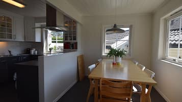 Villa, 3 Bedrooms | Private kitchen | Fridge, coffee/tea maker