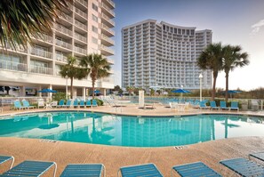 Pool - 2BR 2BA OCEAN VIEW IN THE SEAWATCH RESORT GREAT AMENITIES (Myrtle Beach)