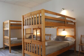 Shared Dormitory, 1 Bedroom (4 literas) | Desk