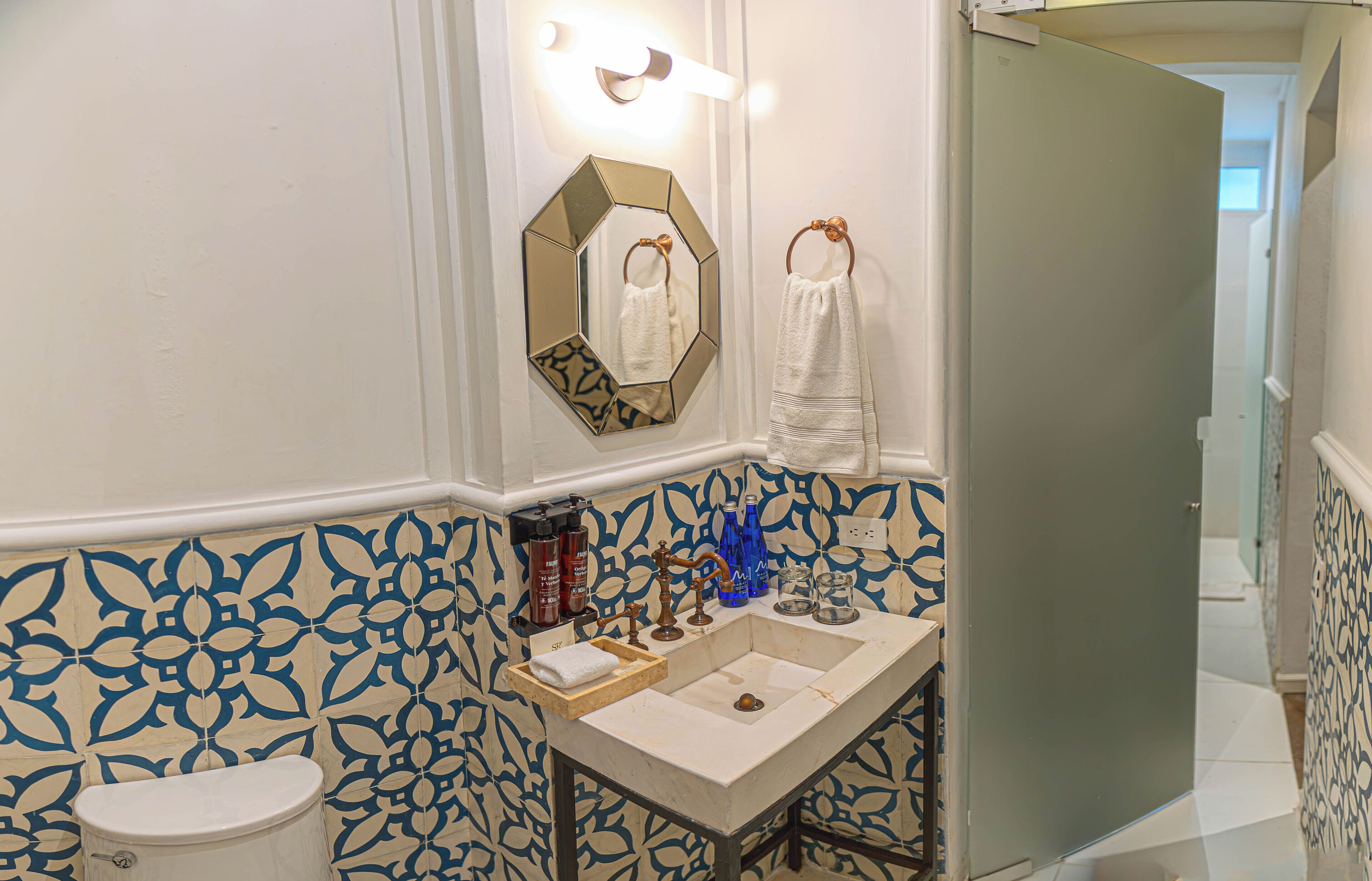 superior room, 2 queen beds | bathroom | shower, free toiletries, towels