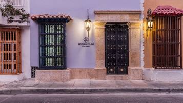 Fassade der Unterkunft