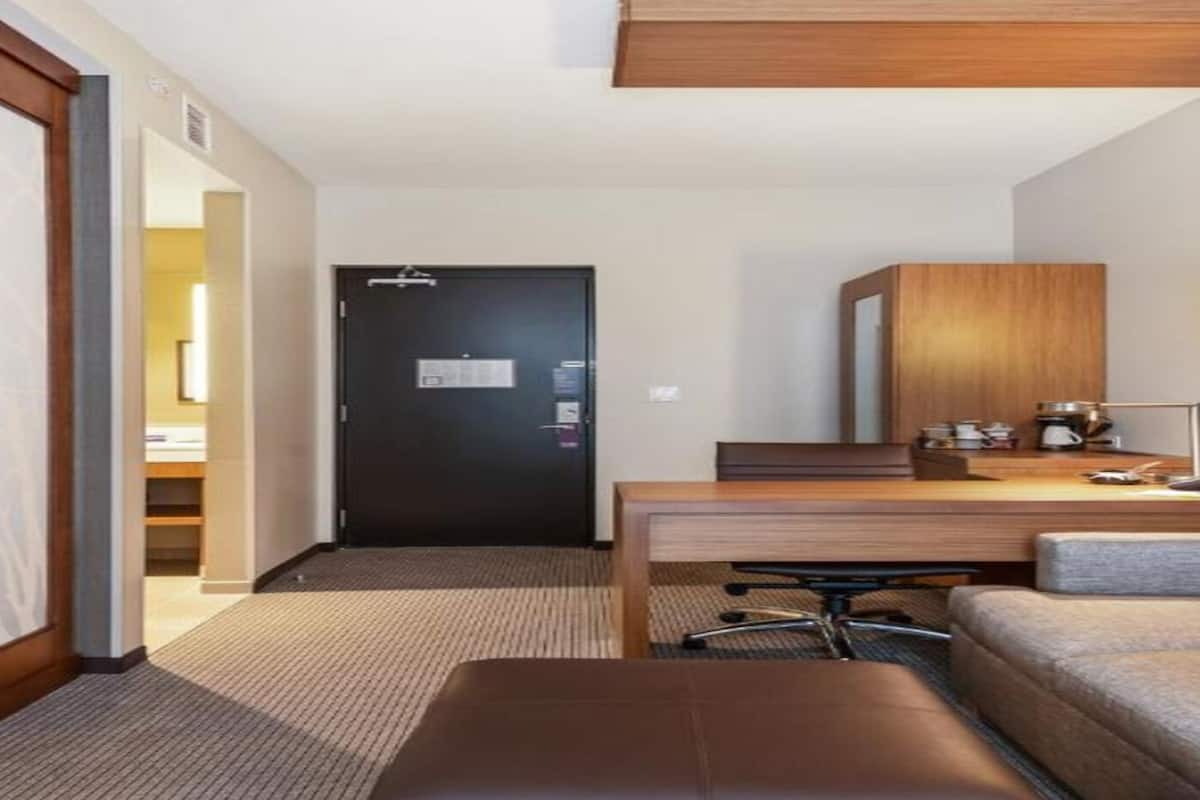 in-room safe, desk, blackout curtains, iron/ironing board