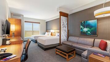 In-room safe, desk, blackout drapes, iron/ironing board