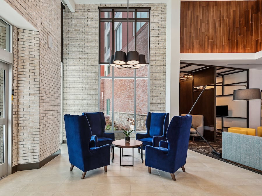 Zona de estar del vestíbulo