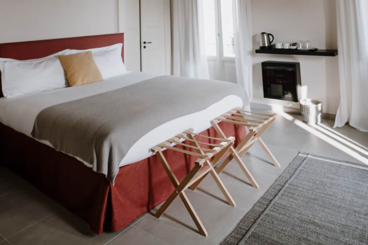Junior Room, Terrace | Premium bedding, down comforters, minibar, in-room safe