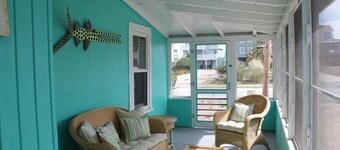 Circa 1953 beach cottage...this is 'old school' beach at it's best!