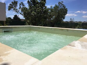 Pool - Holiday Villa to enjoy in the private pool or in the beautiful Jacuzzi (San Vito dei Normanni)
