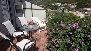 Family Apartment, 2 Bedrooms, Sea View | Balcony view