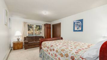 1 bedroom, internet, bed sheets