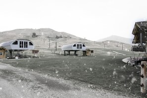 Exterior - Ski-in/ski-out condo at the base of Dollar Mountain with shared pool & hot tub (Sun Valley)