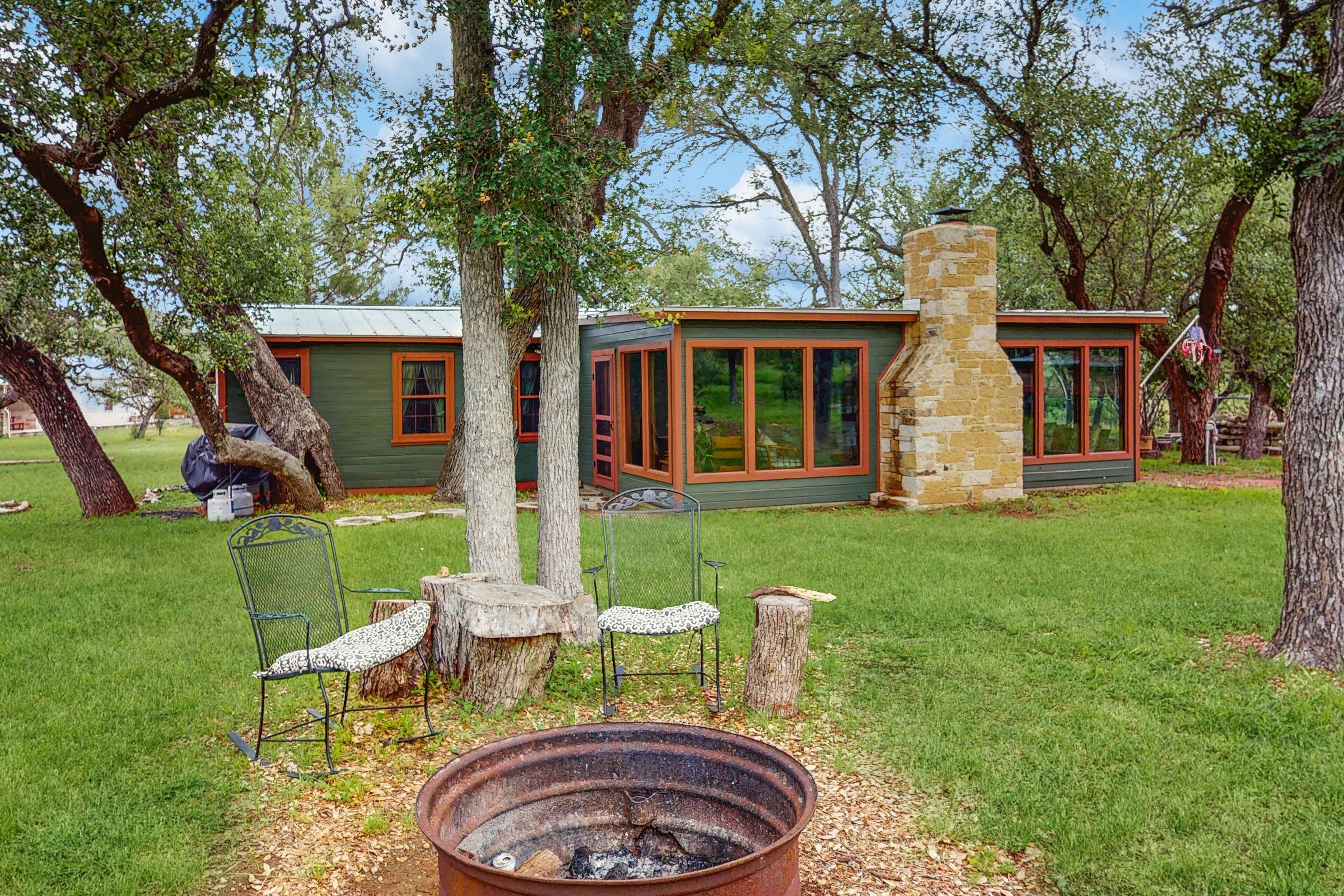 Enceinte de l’hébergement