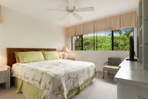 2 slaapkamers, een strijkplank/strijkijzer, internet, beddengoed