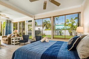 3 habitaciones, tabla de planchar con plancha, internet y ropa de cama 