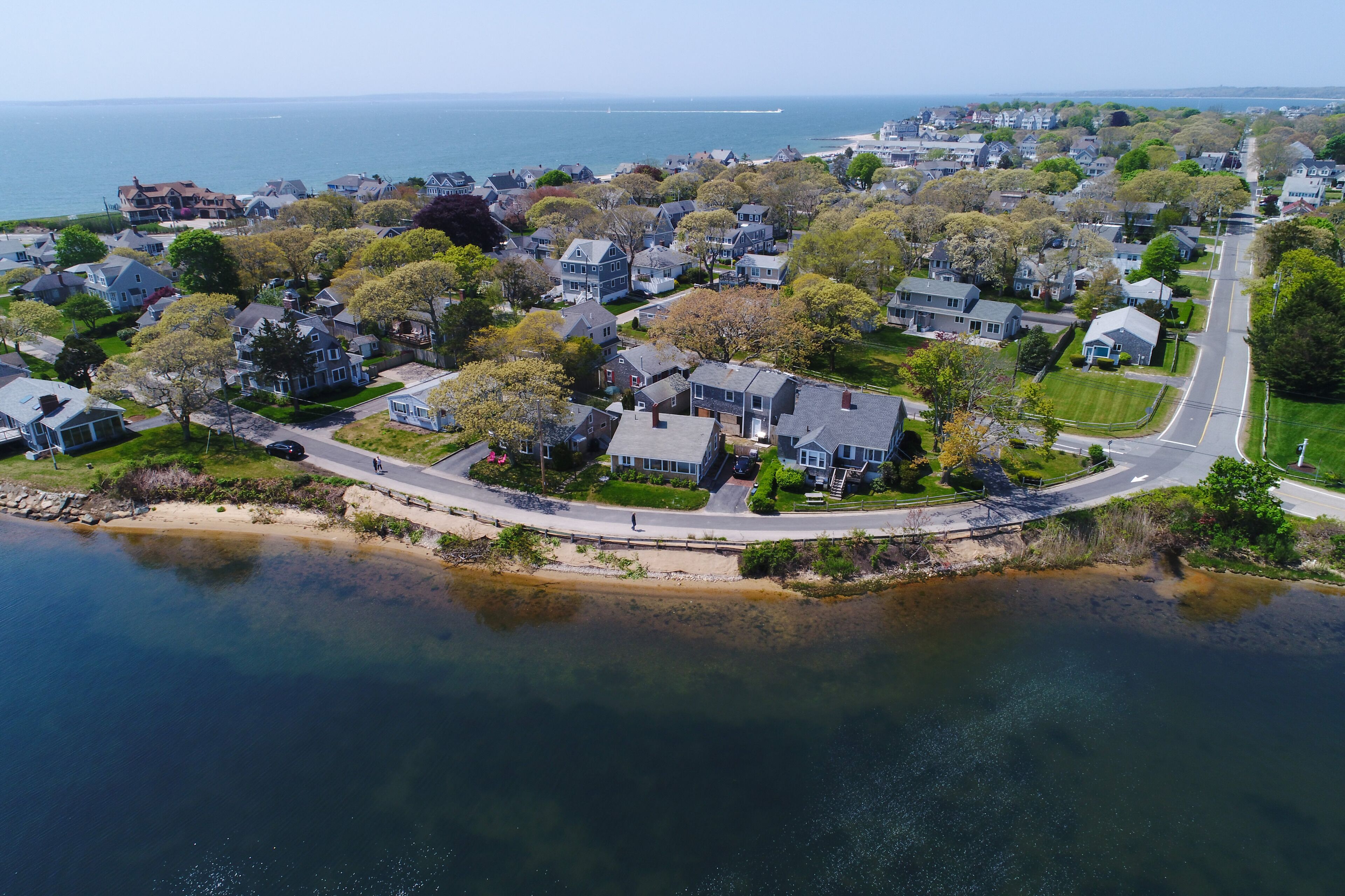 Waterfront home with lake views - walk to Falmouth Heights Beach