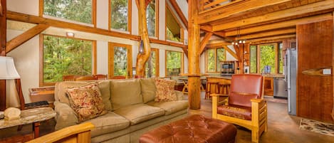 TV, DVD player, stereo