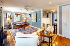 TV, table tennis, books