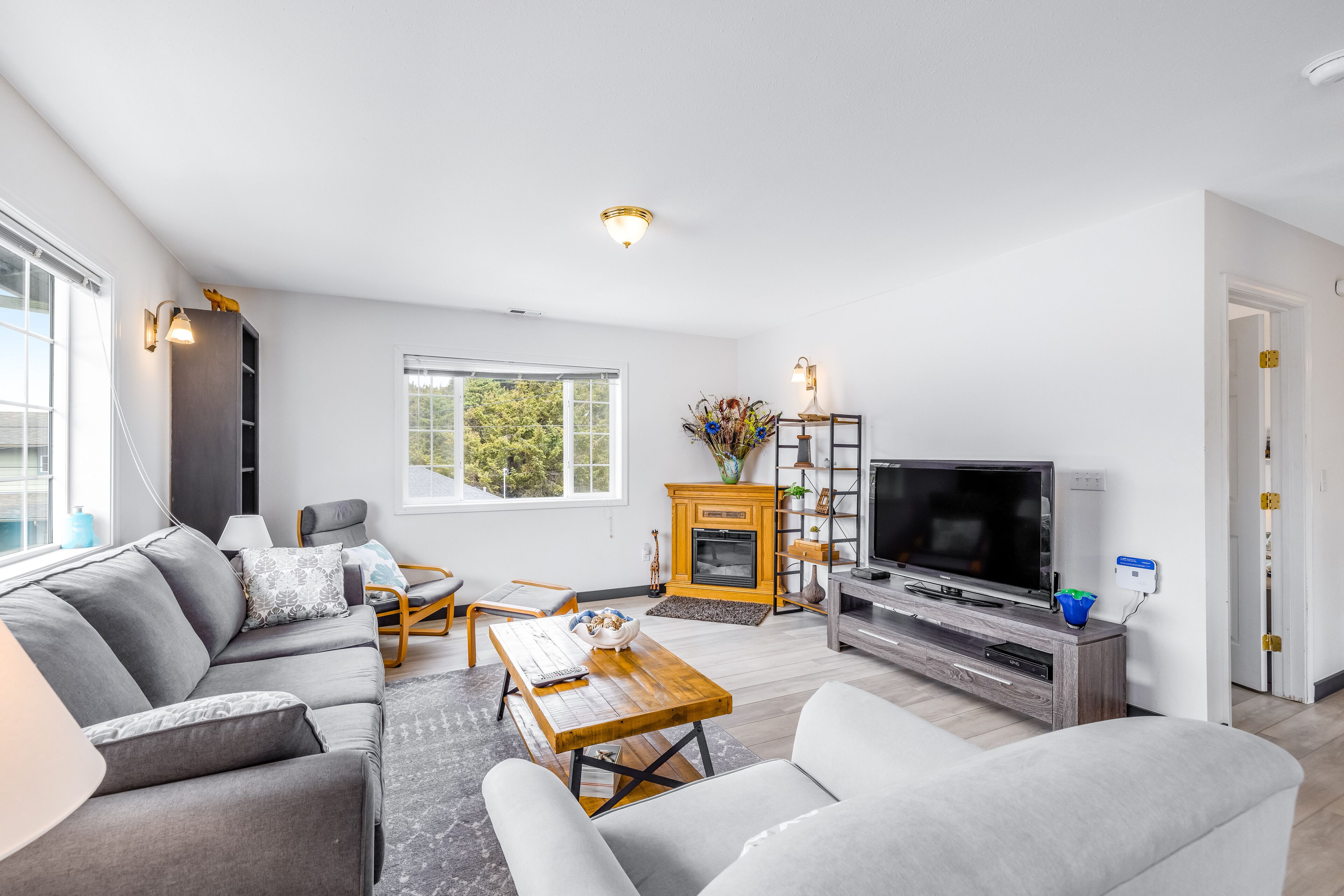 Inviting Haven with Large Yard, WiFi & Partial Ocean View - Steps to Beach
