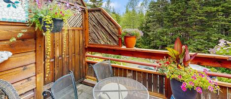 Àrea exterior de l'allotjament