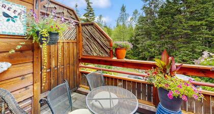 Estudio con vistas tranquilas al glaciar con jacuzzi privado y más