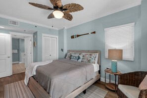 3 bedrooms, iron/ironing board, travel cot, WiFi