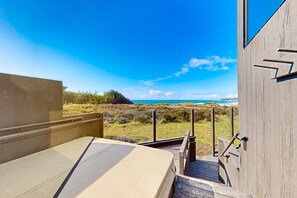 Property grounds - Oceanfront home with private hot tub, views, beach access & shared pools/tennis (Sea Ranch)