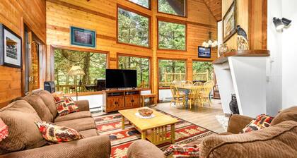 Chalet confortable avec bain à remous privé, 2 cheminées - prÚs des sentiers et des pistes, chiens OK!