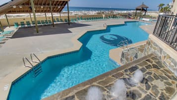 Indoor pool, a heated pool